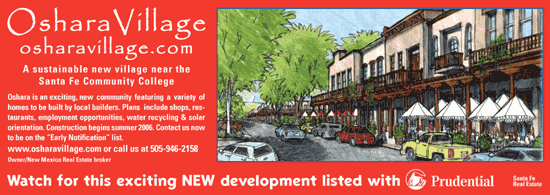 Oshara Village, A sustainable new village near the Santa Fe Community College